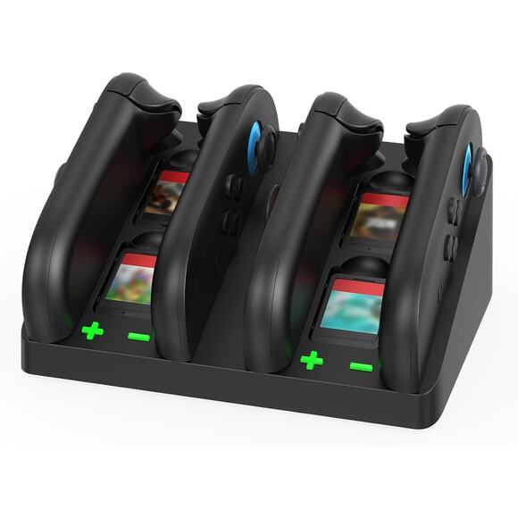 MOOGOLE Other - MOOGOLE 4 in 1 Charging Dock Compatible with Nintendo Switch 2 Joycon Controlle